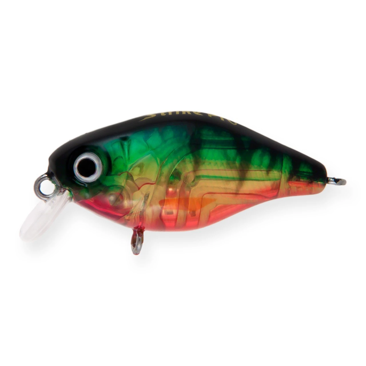 Воблер Strike Pro Cranky 40F A102G Transparent Perch 4,2 гр   EG-164F#A102G — характеристики,  особенности конструкции