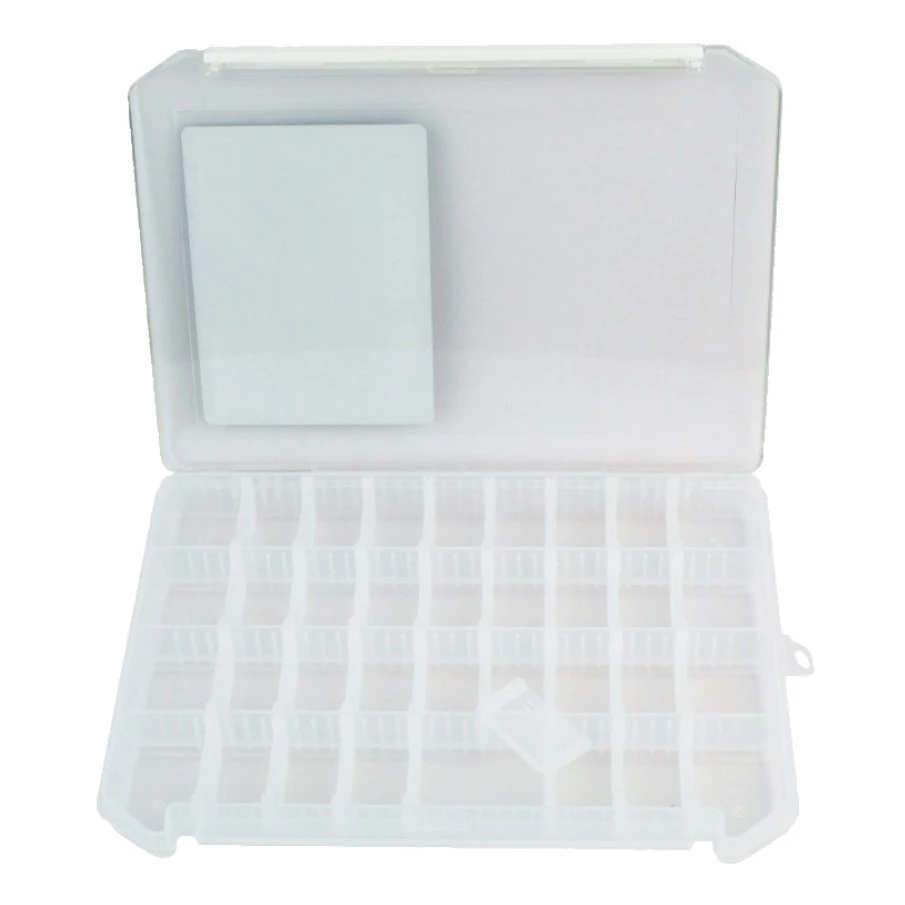 Коробка Meiho Clear Case  25,5х19х2,8 см    C-1200NS — крупный план
	                                    1