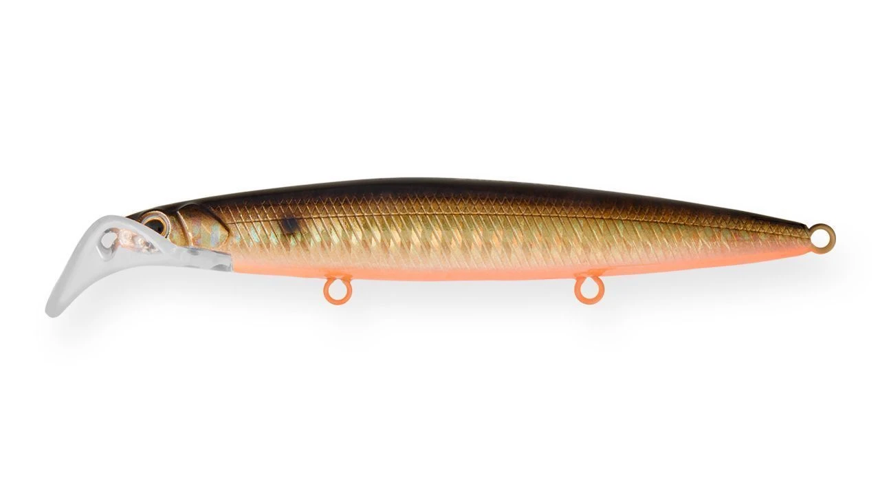 Воблер Strike Pro Scooter Minnow 110F 613-713 Black Back Smoked OB 11,8 гр   EG-186F#613-713 — характеристики,
	                                    особенности конструкции