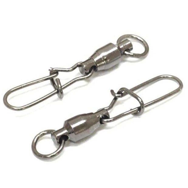 Вертлюг с застежкой Lucky John Ball Bearing Swivel №006 3 шт  Pro Series  LJP5102-002 — крупный план
	                                    1