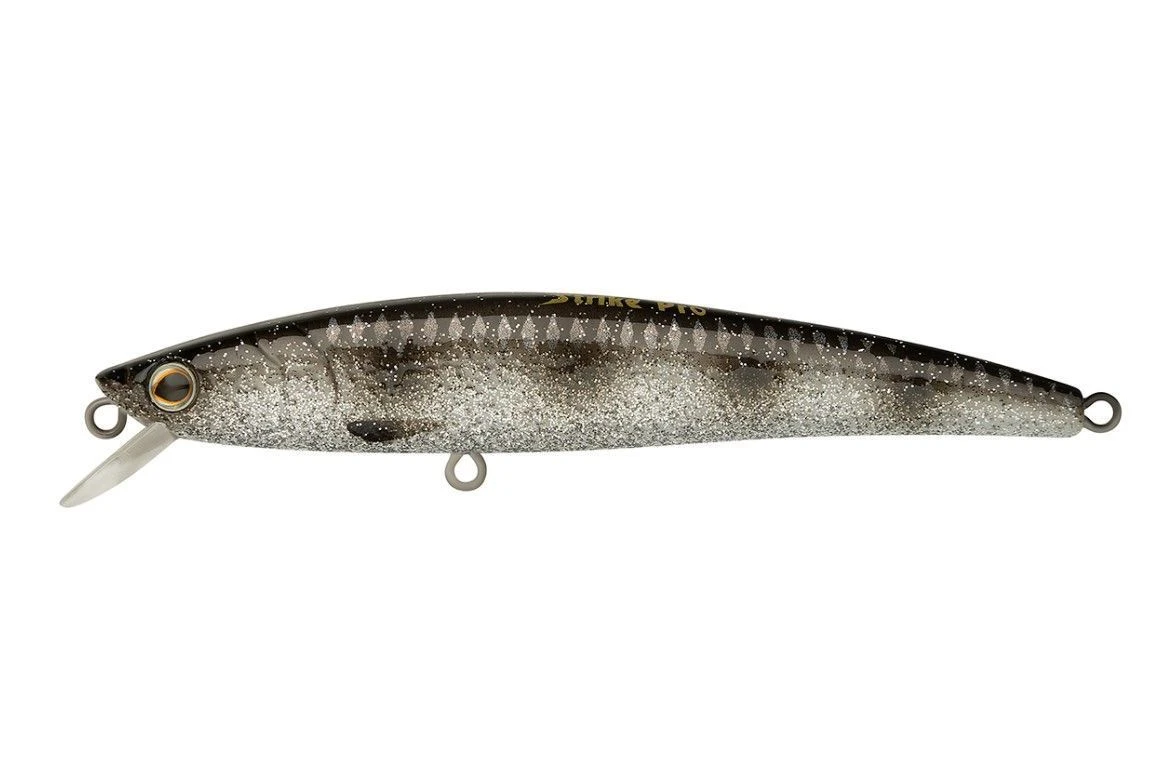 Воблер Strike Pro Arc Minnow 105SP A249-3D Silver Spotted Bullhead 11,5 гр   JL-092-SP#A249F-3D — характеристики,
	                                    особенности конструкции