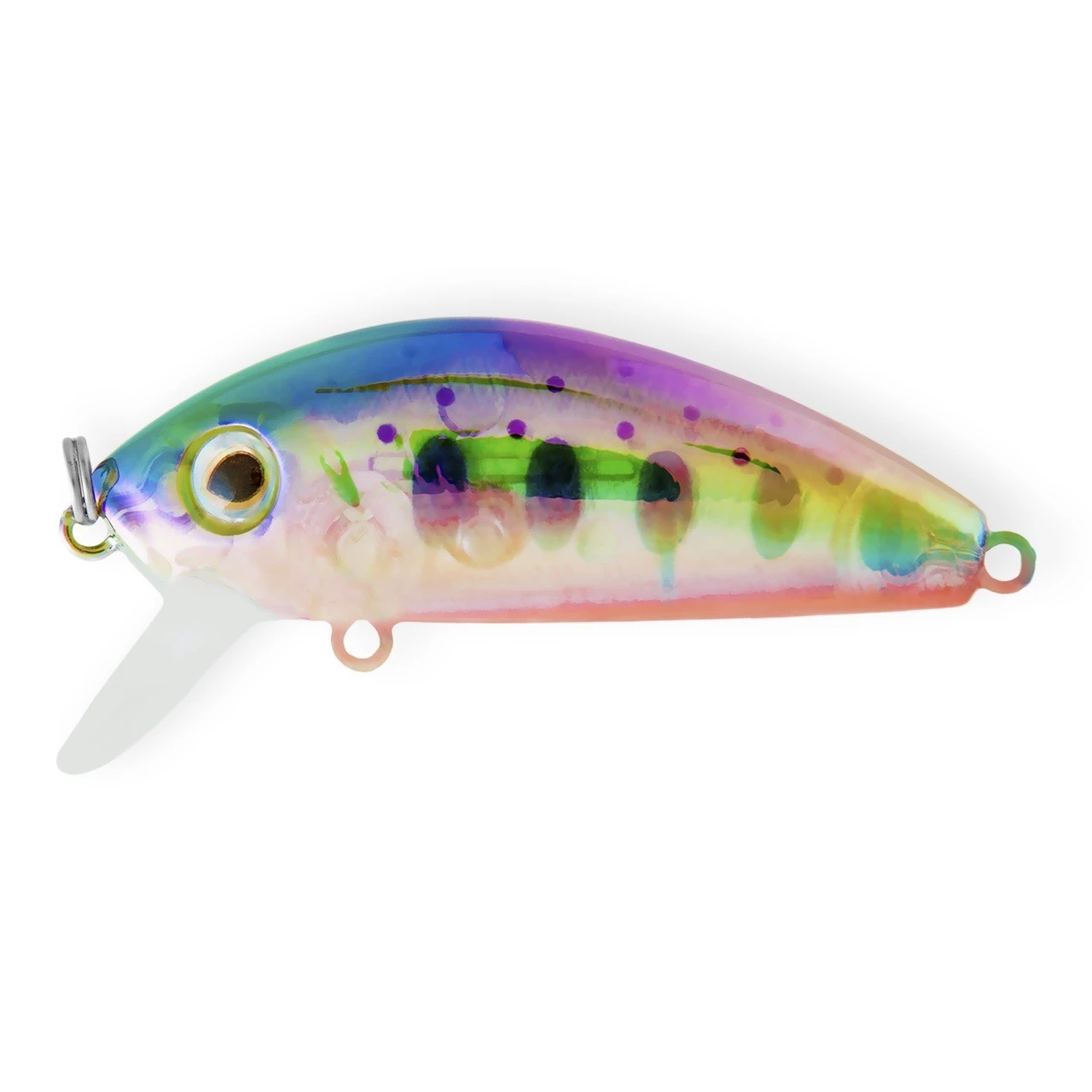 Воблер Strike Pro Mustang Minnow 45 AR152G Transparent Pearl Arctic Char 4,5 гр   MG-002F#AR152G — характеристики,  особенности конструкции
