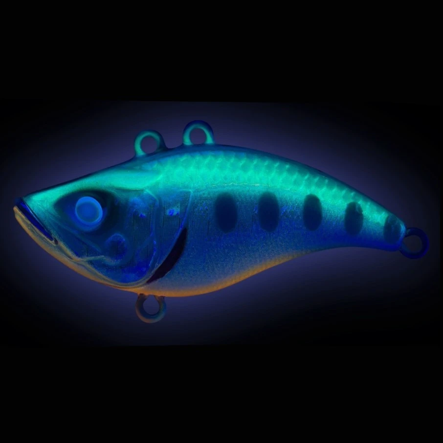 Воблер Strike Pro Flap Jack 90 A150-713 UV Blue Silver OB 31,6 гр UV  EG-128D#A150-713 — крупный план
	                                    1