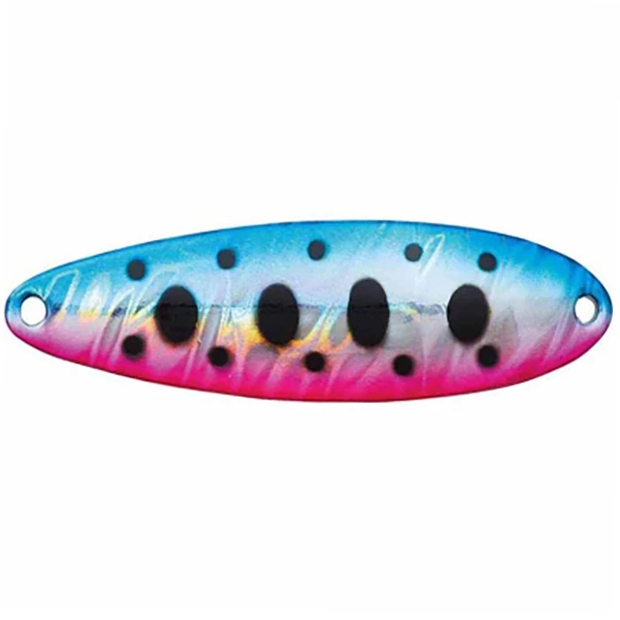 Колеблющаяся Блесна Daiwa Laser Chinook S 7S 7 гр 53 мм Blue Pink Yamame — характеристики,  особенности конструкции