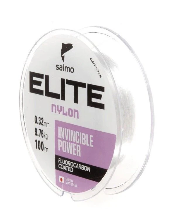 Леска монофильная Salmo Elite Fluoro Coated Nylon 100 м 0,32 мм    4118-032 — характеристики,
	                                    особенности конструкции