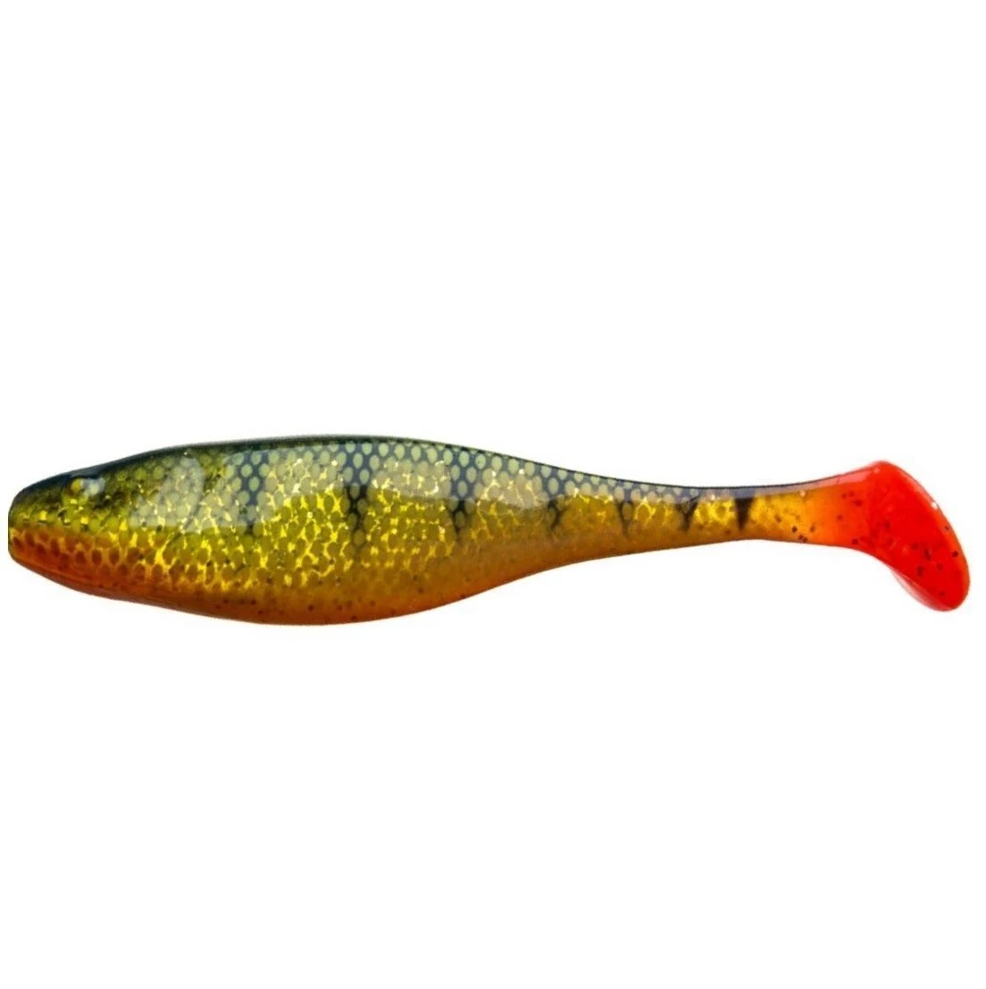 Силиконовая приманка Narval Commander Shad 14 140 мм 3 шт 019-Yellow Perch   NVCM14019 — характеристики,  особенности конструкции