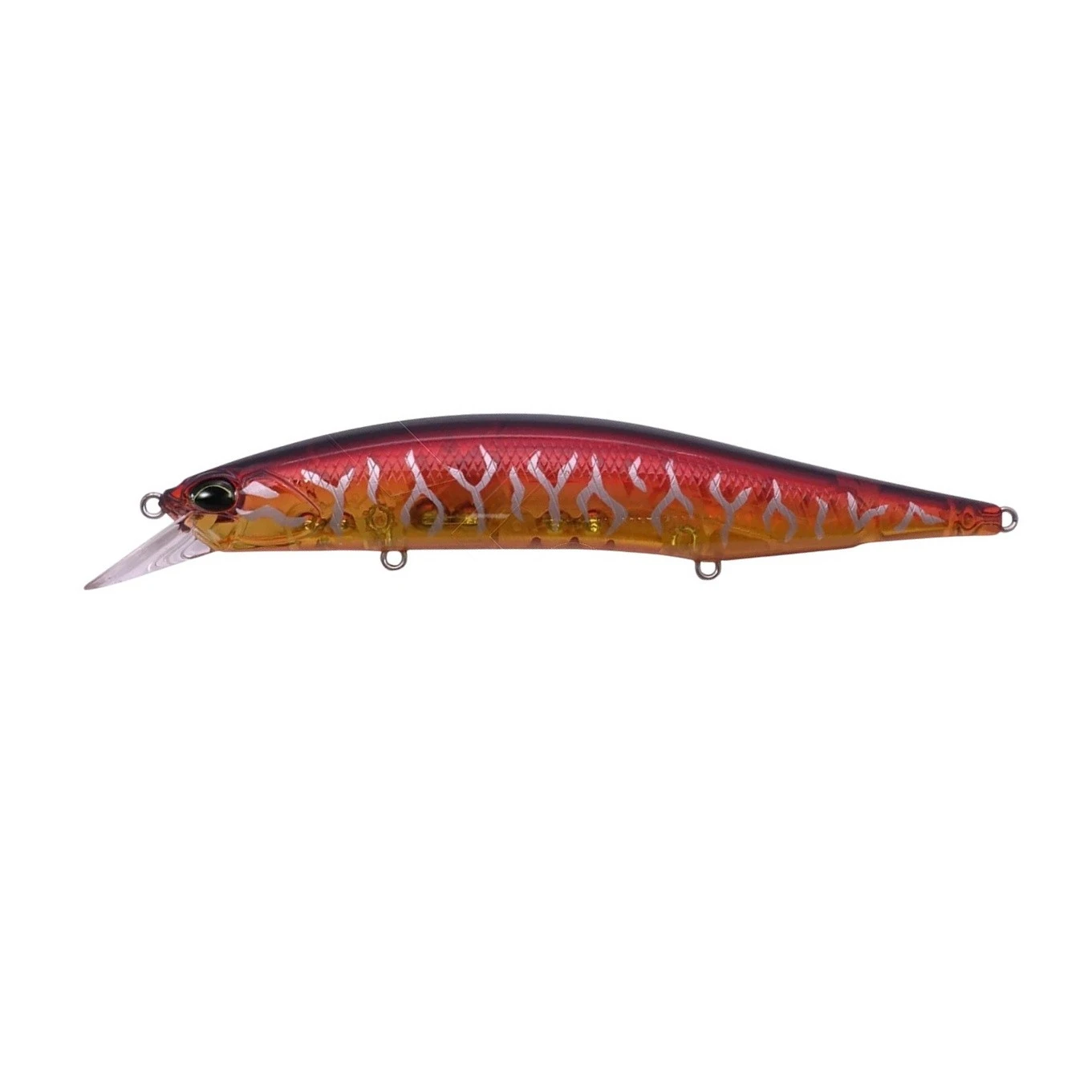 Воблер DUO Realis Jerkbait 130SP CCC3354 Ghost Red Tiger 22 гр   DUO-70509 — характеристики,  особенности конструкции