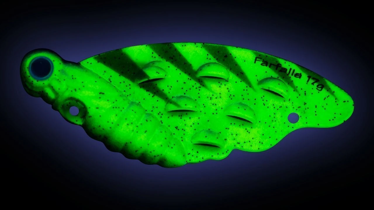 Цикада Strike Pro Farfalla 30 17 гр Glowing Blue Lemon   JG-007D#A172FL — крупный план
	                                    1