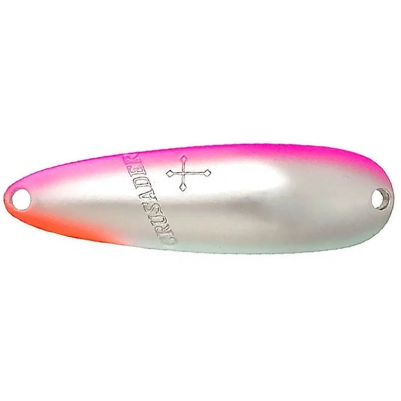 Колеблющаяся Блесна Daiwa Crusader 2.5S 2,5 гр 28 мм Pink Glow — характеристики,
	                                    особенности конструкции