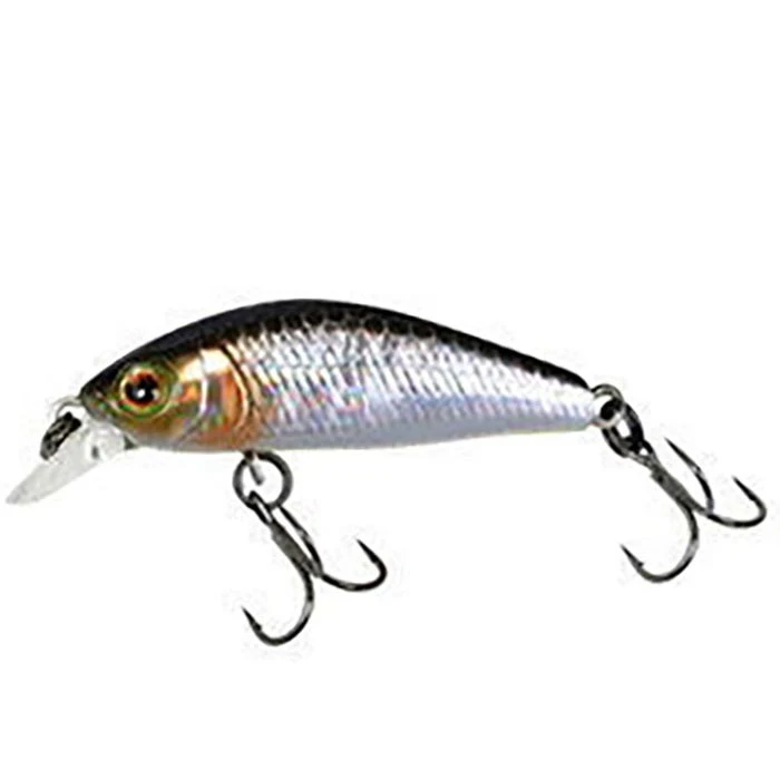 Воблер Jackall Chubby Minnow 35 Hl Silver & Black 2,3 гр — характеристики,
	                                    особенности конструкции