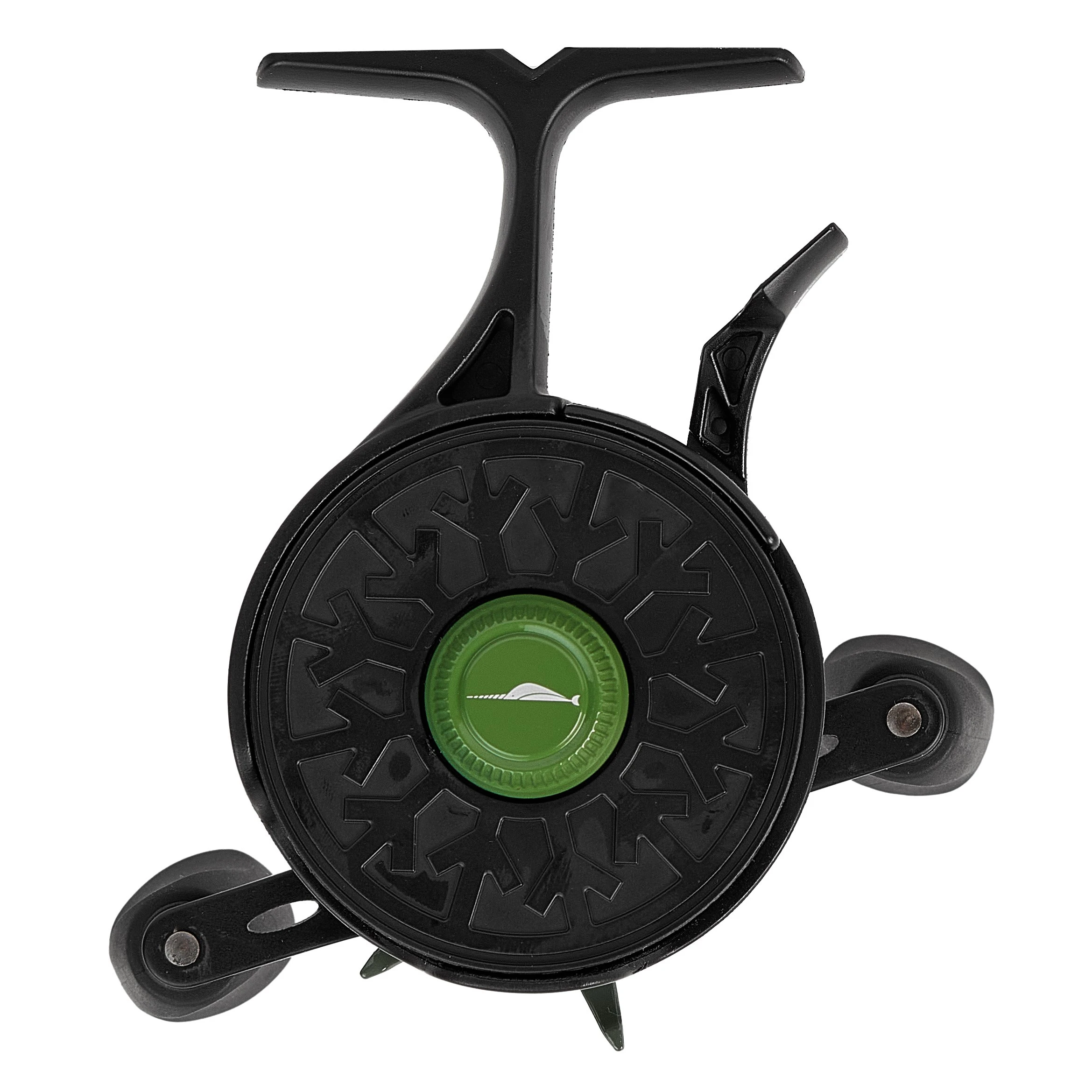 Катушка Narval Frost Black Ice Black/Oliv Левая 2,5:1  NFEBIL2.5:1OL — крупный план
	                                    6