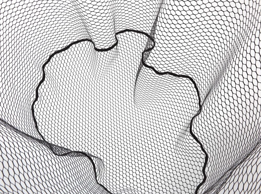 Подсачек Lucky John BBS  180x70х60см  Прорезиненный полиэстер   LJ7060-180LN — крупный план
	                                    6