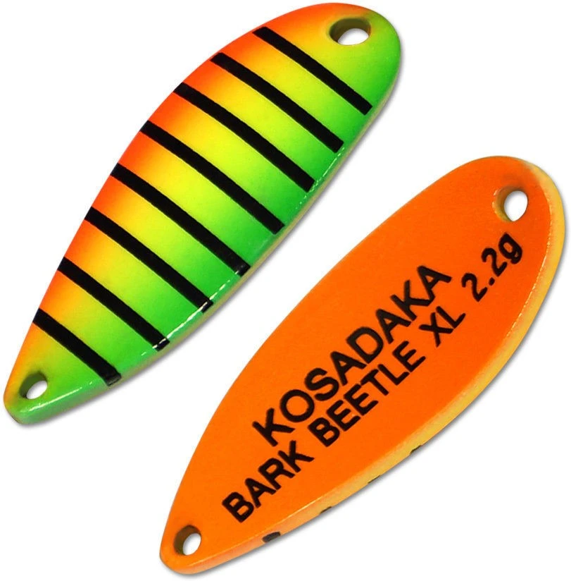Колеблющаяся Блесна Kosadaka Trout Police Bark Beetle XL 2,2 гр 27 мм Aa12   Tl-Bbtxl-Aa12 — характеристики,  особенности конструкции