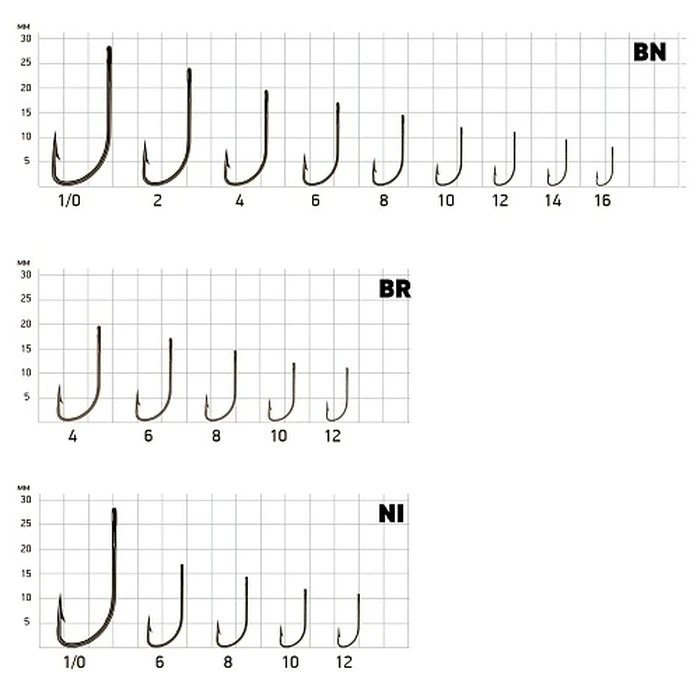 Крючок Одинарный Saikyo KH-11004 Crystal №2 10 шт BN   KH-11004BN2-10 — крупный план
	                                    1