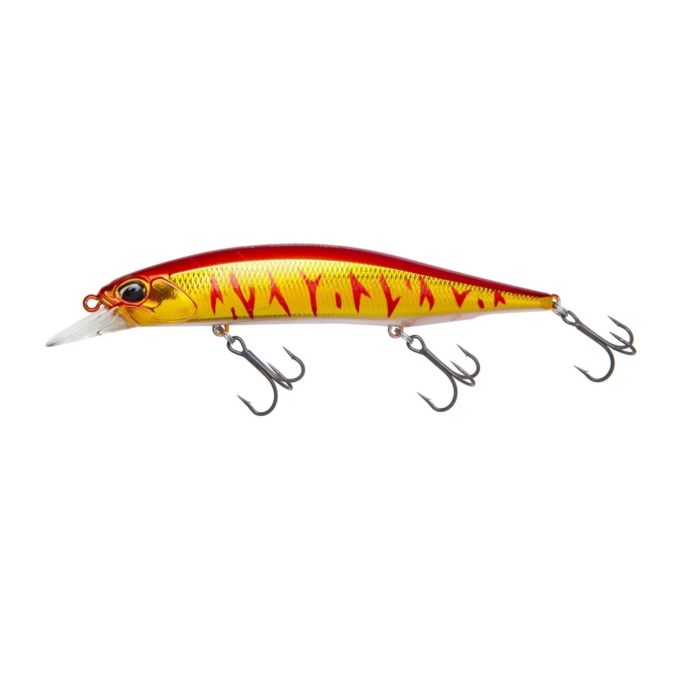 Воблер DUO Realis Jerkbait 120F ASAZ397 S Red Gold Tiger 17,1 гр   DUO-86319 — характеристики,  особенности конструкции
