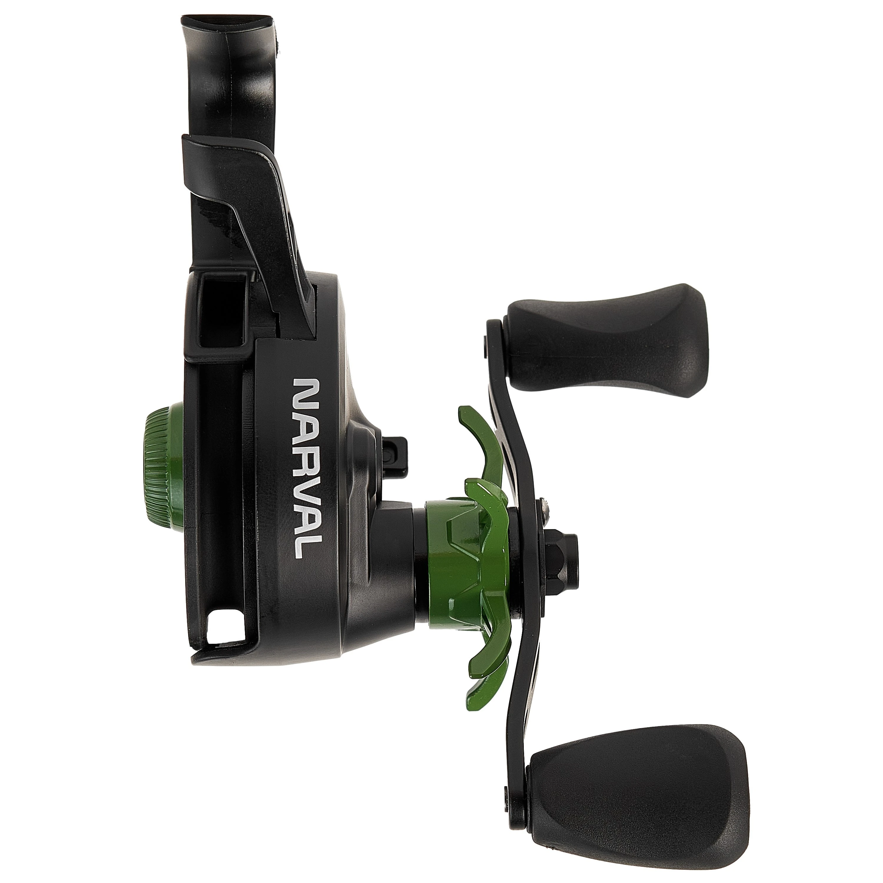 Катушка Narval Frost Black Ice Black/Oliv Левая 2,5:1  NFEBIL2.5:1OL — крупный план
	                                    4