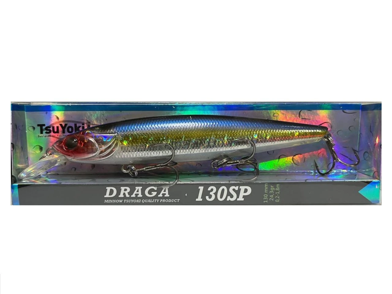 Воблер TsuYoki Draga 130SP 815 24,3 гр — крупный план
	                                    1