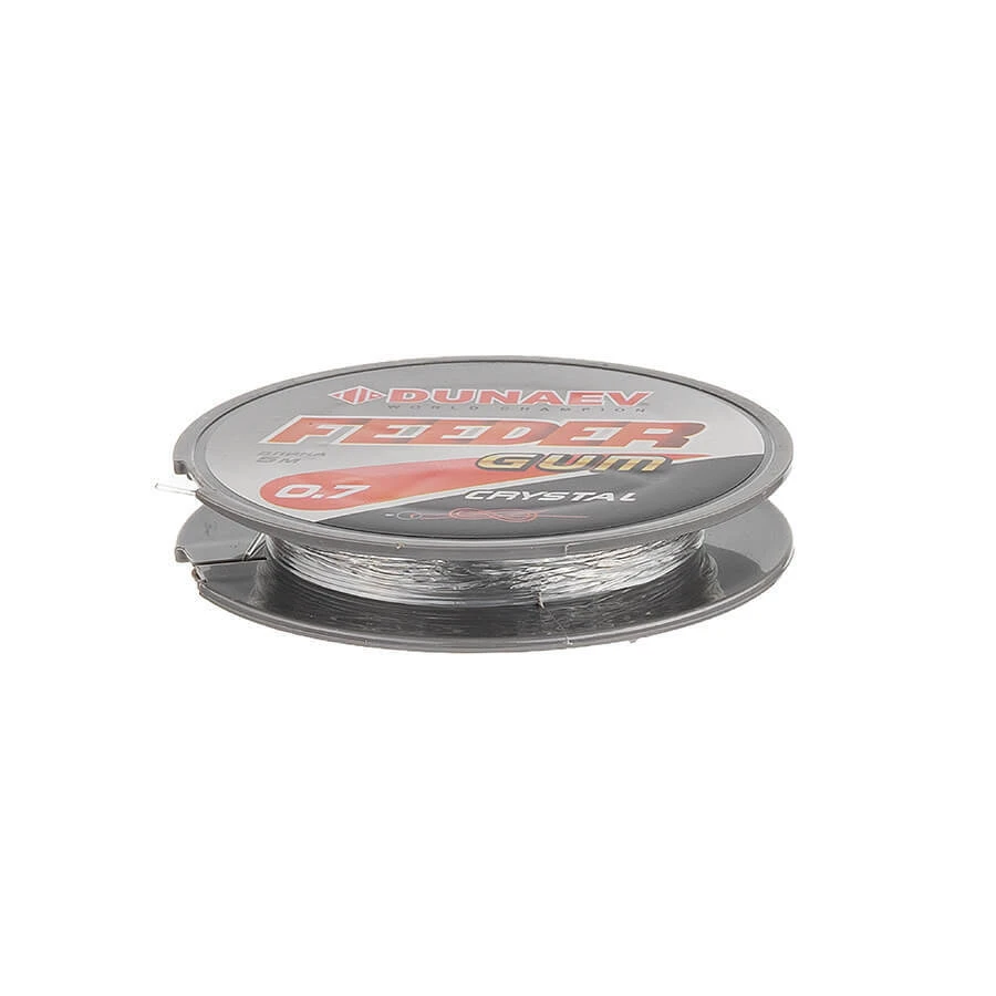 Фидергам Dunaev Feeder Gum Clear 1 шт  0.7 мм  DVZ015 — крупный план
	                                    3