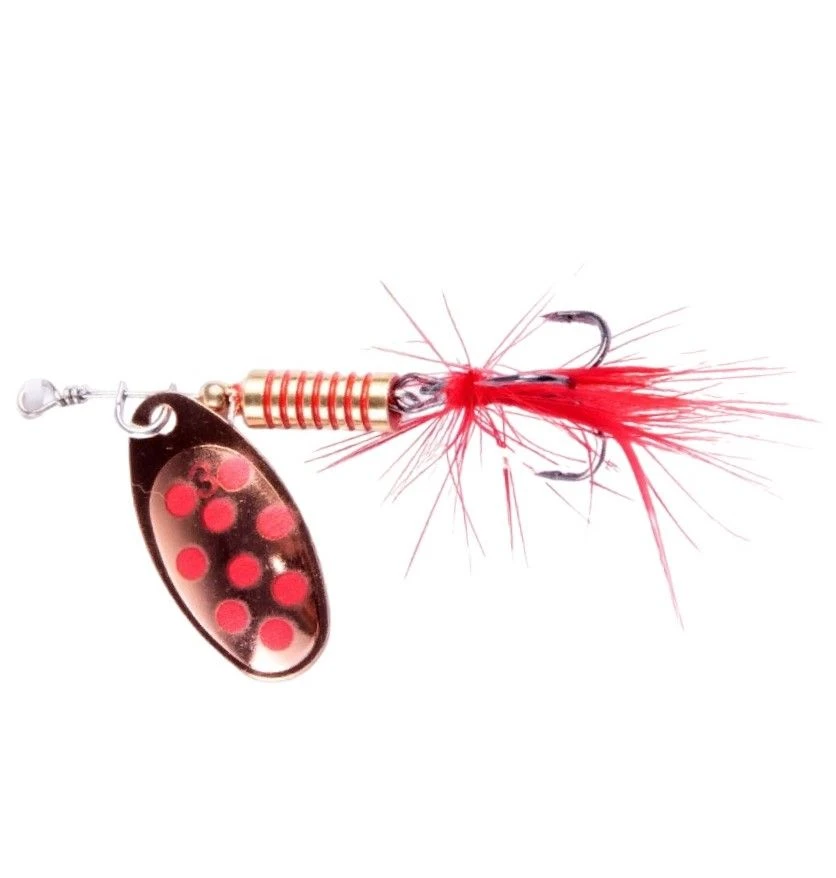 Вращающаяся Блесна Lucky John Spin-X Round №3 8 гр CR   LJSR03-CR — характеристики,  особенности конструкции