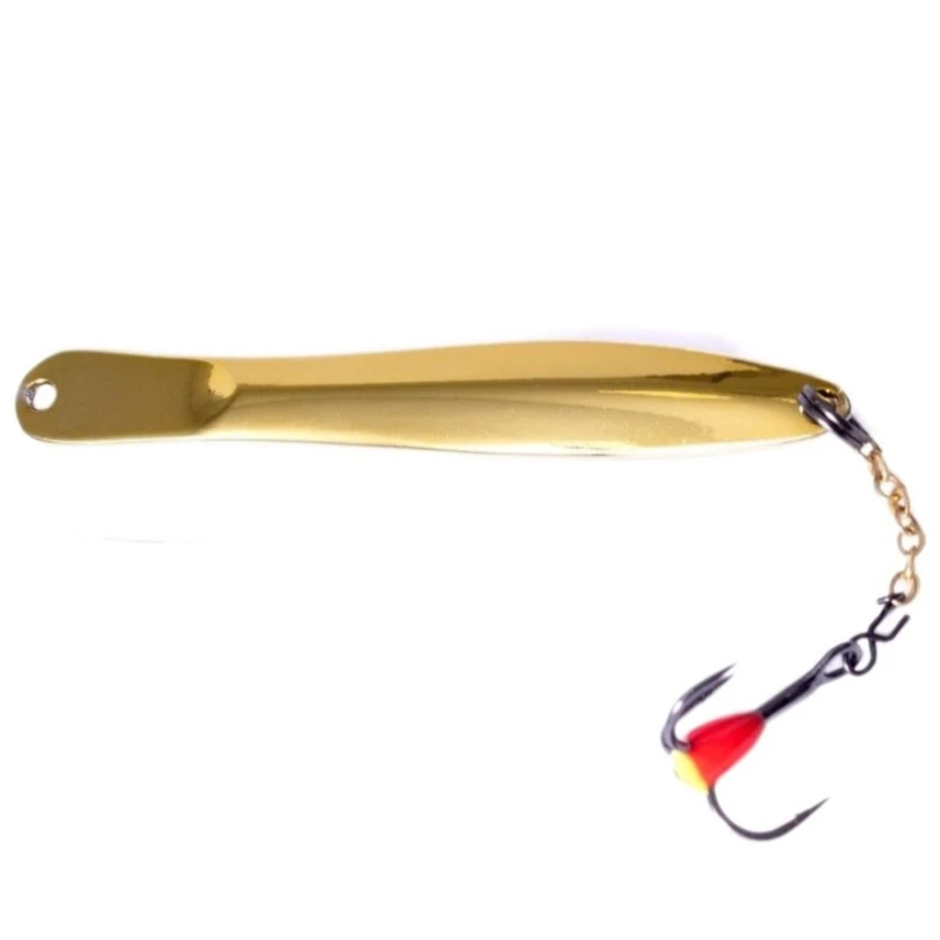 Зимняя Блесна Lucky John Walle 6 гр 60 мм GS С цепочкой и тройником  LJW60-GS — характеристики,  особенности конструкции