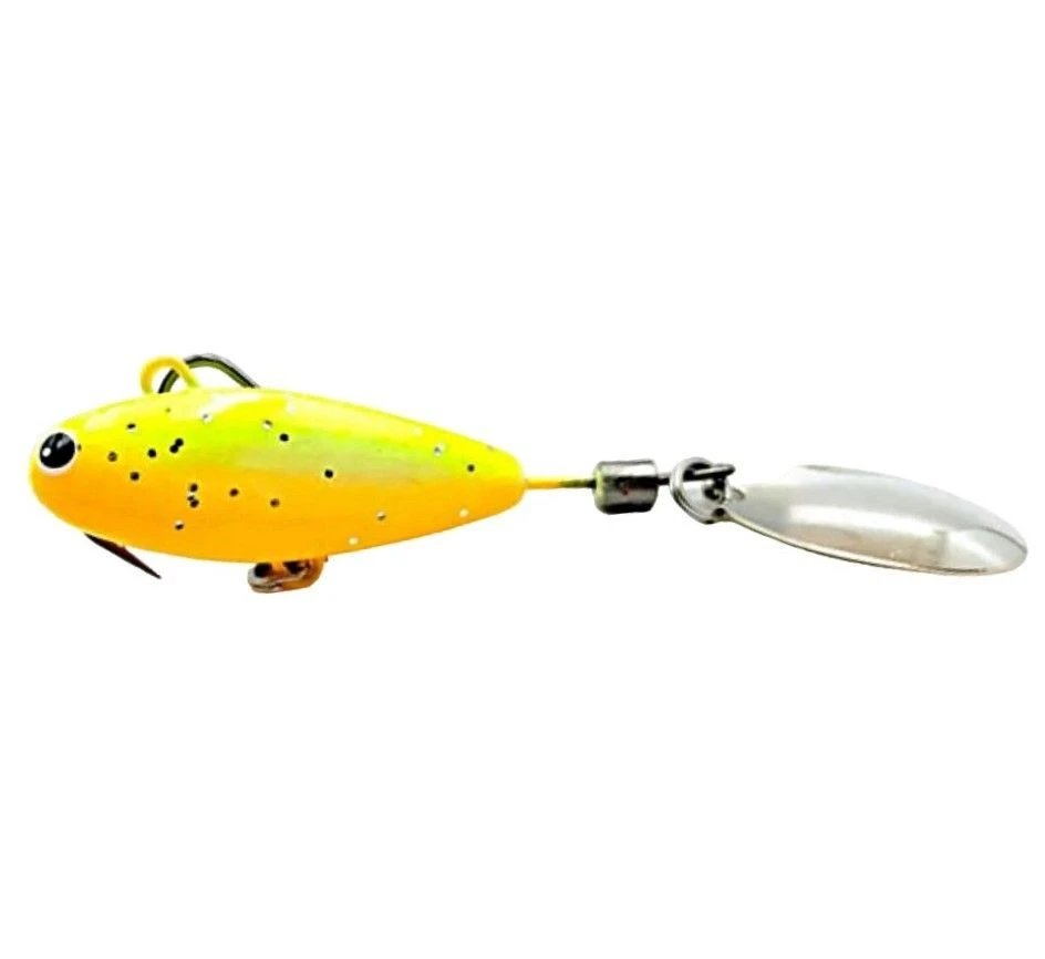 Тейл-спиннер UF Studio Hurricane 32 32 гр 80 мм Mango   H32M — характеристики,  особенности конструкции