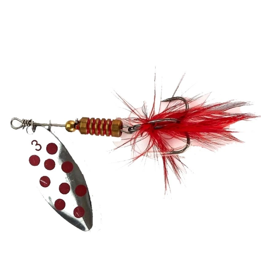 Вращающаяся Блесна Lucky John Spin-X Long №3 6 гр SR   LJSL03-SR — характеристики,  особенности конструкции