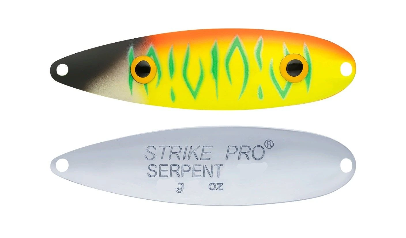 Колеблющаяся Блесна Strike Pro Serpent Single 65M 14 гр 65 мм A242S-CP   ST-010AS#A242S-CP — характеристики,  особенности конструкции