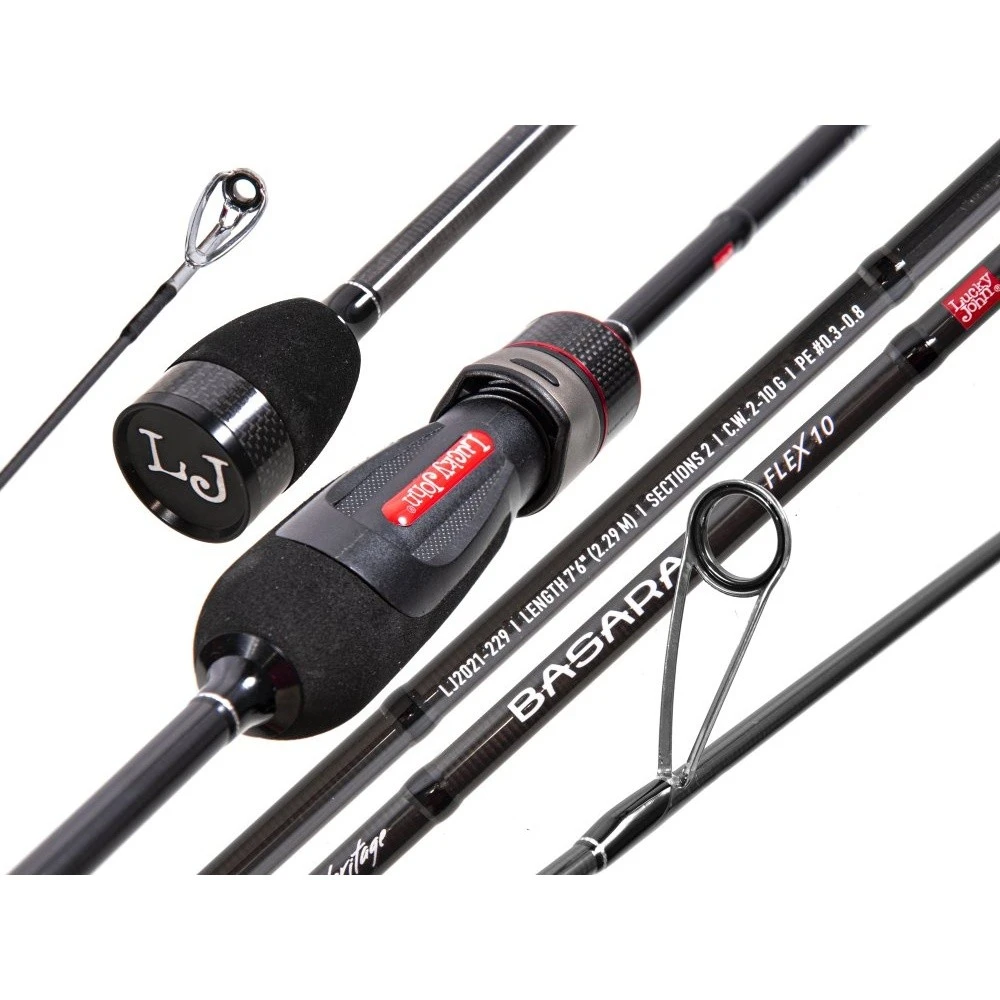 Спиннинг Lucky John Basara Flex 10 229 см 2 - 10 гр    LJ2021-229 — крупный план
	                                    1
