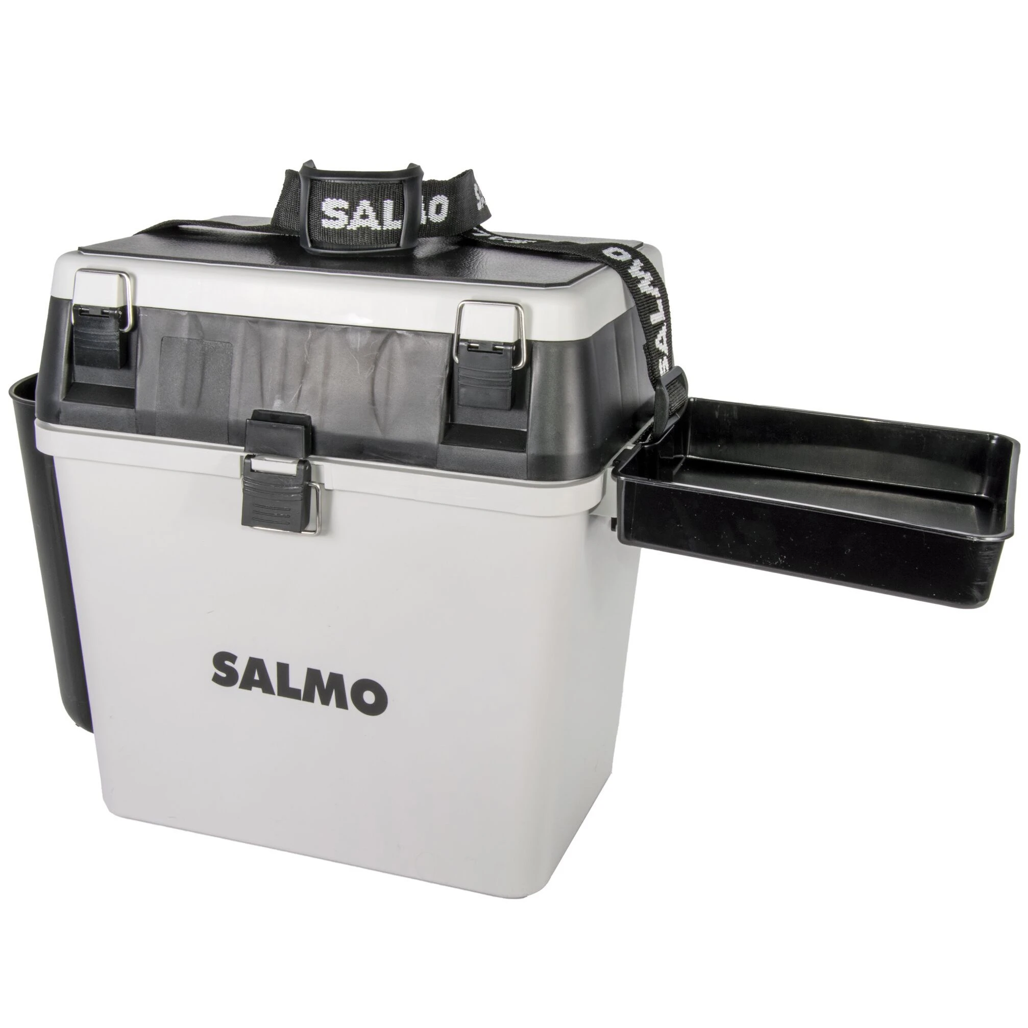 Ящик Salmo 2-х Ярус.(Из 5-ти Частей) пласт.  39,5х24,5х38 см Сер.   2075 — крупный план
	                                    6