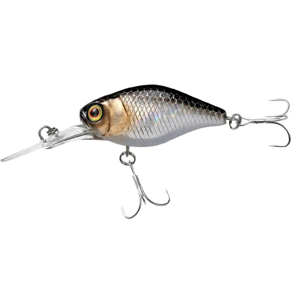 Воблер Jackall Diving Chubby 38 Silent Hl Silver & Black 4,3 гр — характеристики,  особенности конструкции