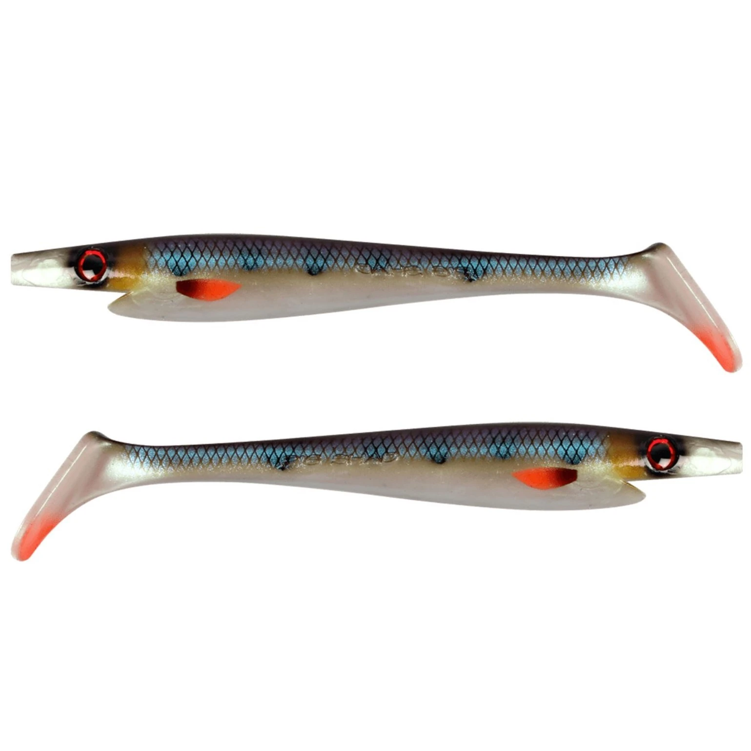 Силиконовая приманка Strike Pro Pig Shad Tournament 180 мм 2 шт Royal Perch   SP-172M#152 — характеристики,  особенности конструкции