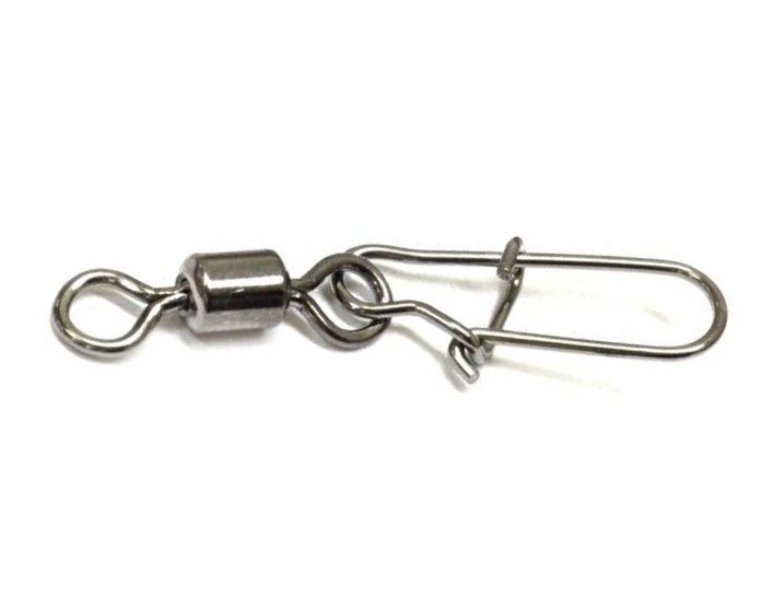 Вертлюг с застежкой Lucky John Rolling Swivel Fastlock №002 7 шт  Pro Series  LJP5101-002 — характеристики,  особенности конструкции