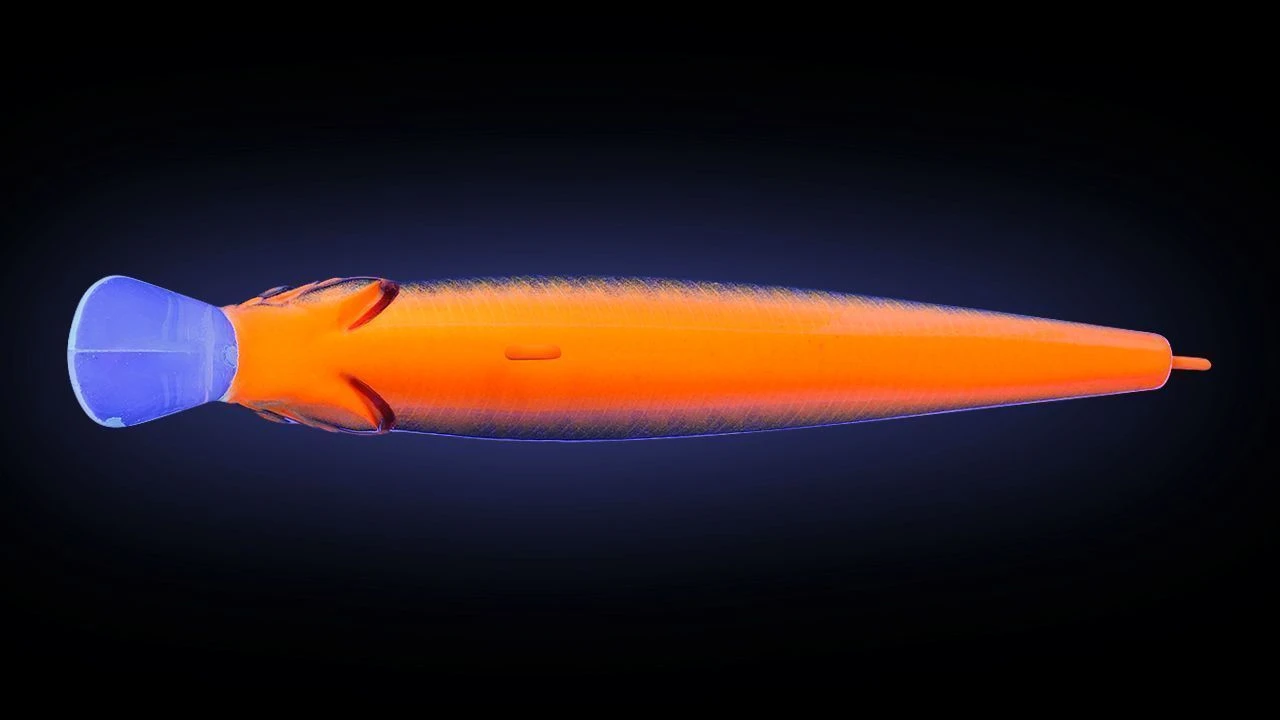 Воблер Strike Pro Archback 80SP A70-713 Black Silver OB 10,3 гр   EG-125A-SP#A70-713 — крупный план
	                                    1