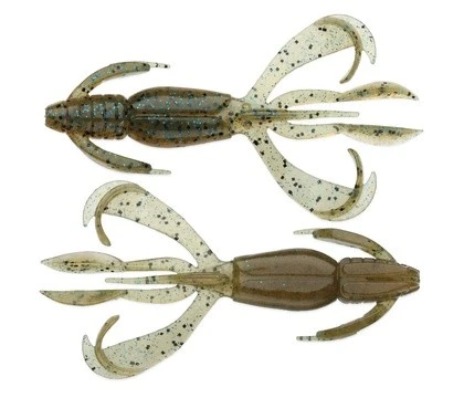 Силиконовая приманка Keitech Crazy Flapper 4.4 111 мм 6 шт 403 Green Weenie Blue — характеристики,  особенности конструкции