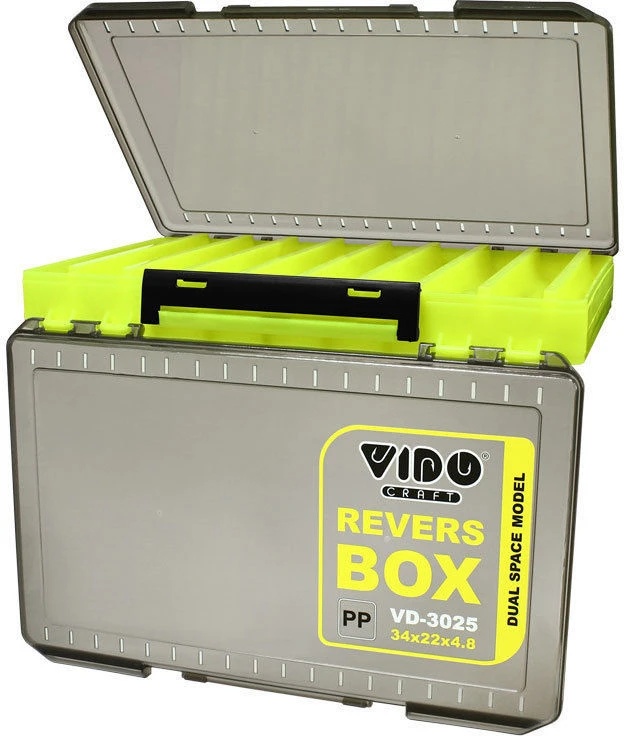 Коробка Vido Craft Revers Box  34х22х4,8 см Yellow   VD-3025 — крупный план
	                                    1