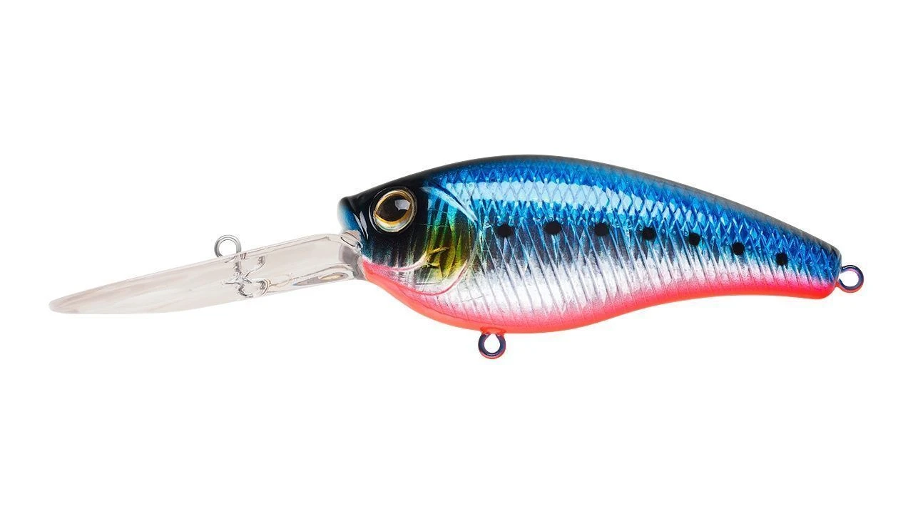 Воблер Strike Pro Crankee Deep Diver 70 A234-SBO-LU Blue Back Silver OB Fluo 20 гр   JL-037F#A234-SBO-LU — характеристики,
	                                    особенности конструкции