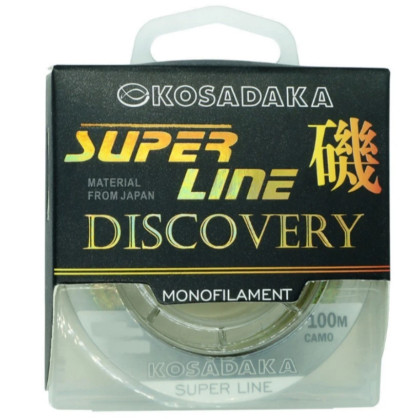 Леска монофильная Kosadaka Super Line Discovery 100 м 0,2 мм    MSLD-100-CM-020 — характеристики,  особенности конструкции