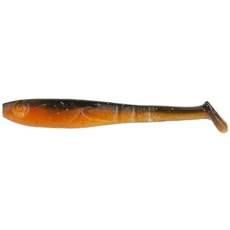 Силиконовая приманка Norstream Siddy 4 101 мм 7 шт 07 Black-Orange   15220-407 — характеристики,  особенности конструкции