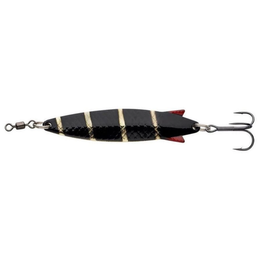 Колеблющаяся Блесна Abu Garcia Toby 10 10 гр 57 мм Zebra LF — характеристики,  особенности конструкции