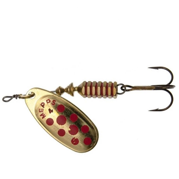 Вращающаяся Блесна Mepps Comet Decoree №4 8 гр OR points rouge   cd-4-o-r — характеристики,  особенности конструкции