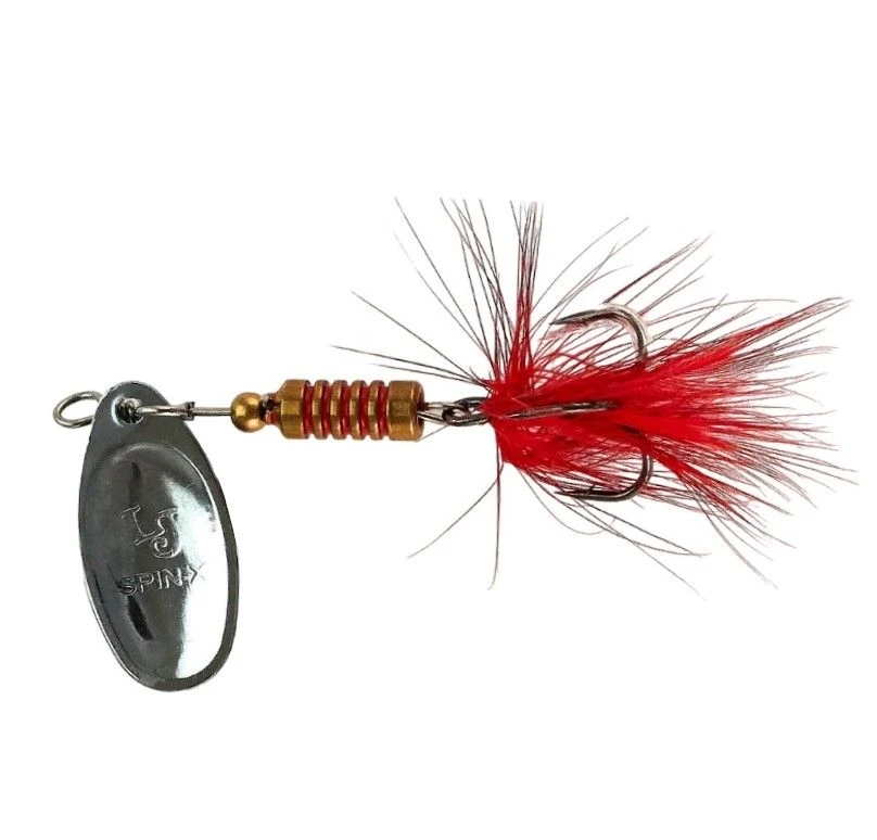 Вращающаяся Блесна Lucky John Spin-X Round №2 5 гр BF   LJSR02-BF — крупный план
	                                    1