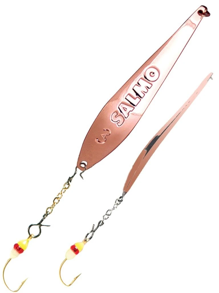 Зимняя Блесна Lucky John S-3-Z 6,5 гр 55 мм C С цепочкой и крючком  82761-C — крупный план
	                                    1