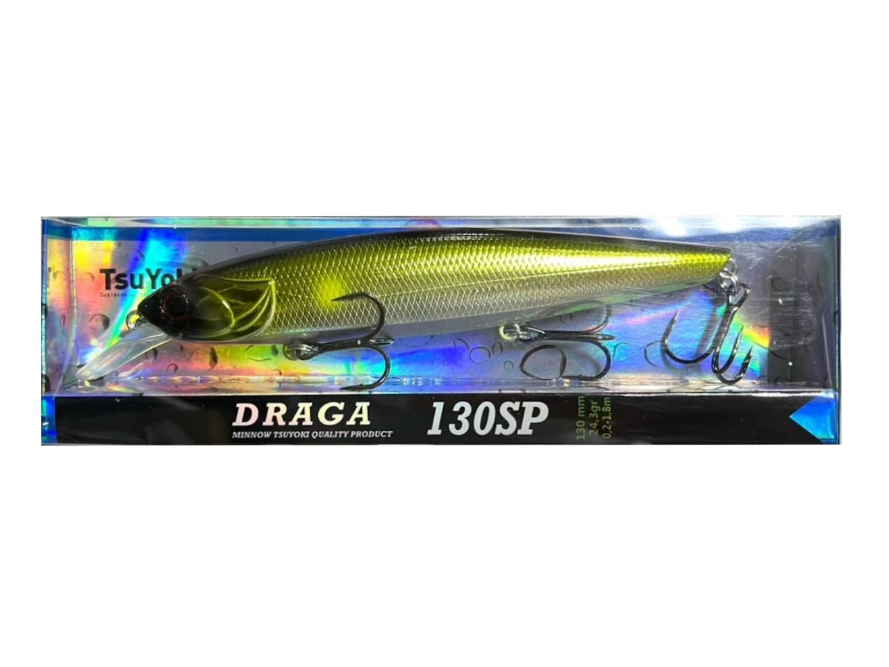 Воблер TsuYoki Draga 130SP 167 24,3 гр — крупный план
	                                    1