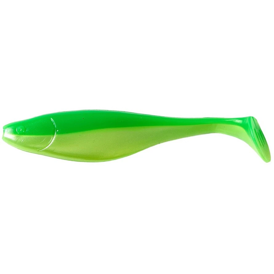 Силиконовая приманка Narval Commander Shad 10 100 мм 5 шт 057-Limetreuse   NVCM10057 — характеристики,  особенности конструкции