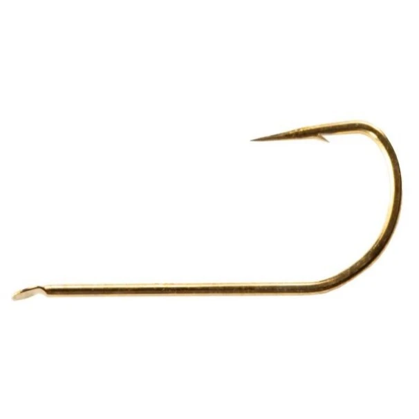 Крючок Одинарный Gamakatsu LS-1010G Hooks Gold №12 25 шт    146509-012 — характеристики,  особенности конструкции