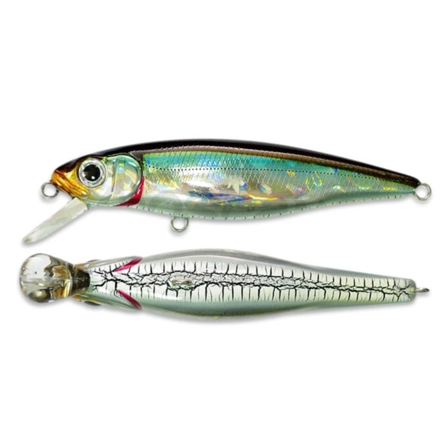 Воблер Pontoon 21 Greedy Guts 88F-SR 405 CB Crash HG Wakasagi 10,9 гр   P21-GGT-88F-SR-405 — крупный план
	                                    1