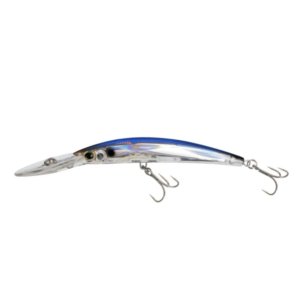 Воблер Yo-Zuri Crystal 3D Minnow Deep Diver 130F B Silver Blue 24 гр   F1153-B — характеристики,  особенности конструкции