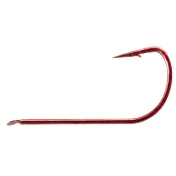 Крючок Одинарный Gamakatsu LS-1040R New Label Hooks Red №12 16 шт    147983-012 — характеристики,  особенности конструкции