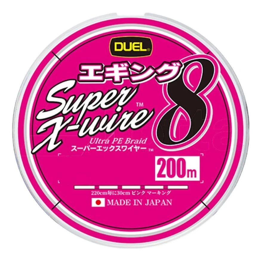 Плетеный шнур Duel Monster Game 9 Squid Metal 200 м  PE # 0,8 5Color 0,15 мм   H4553-5C — характеристики,  особенности конструкции
