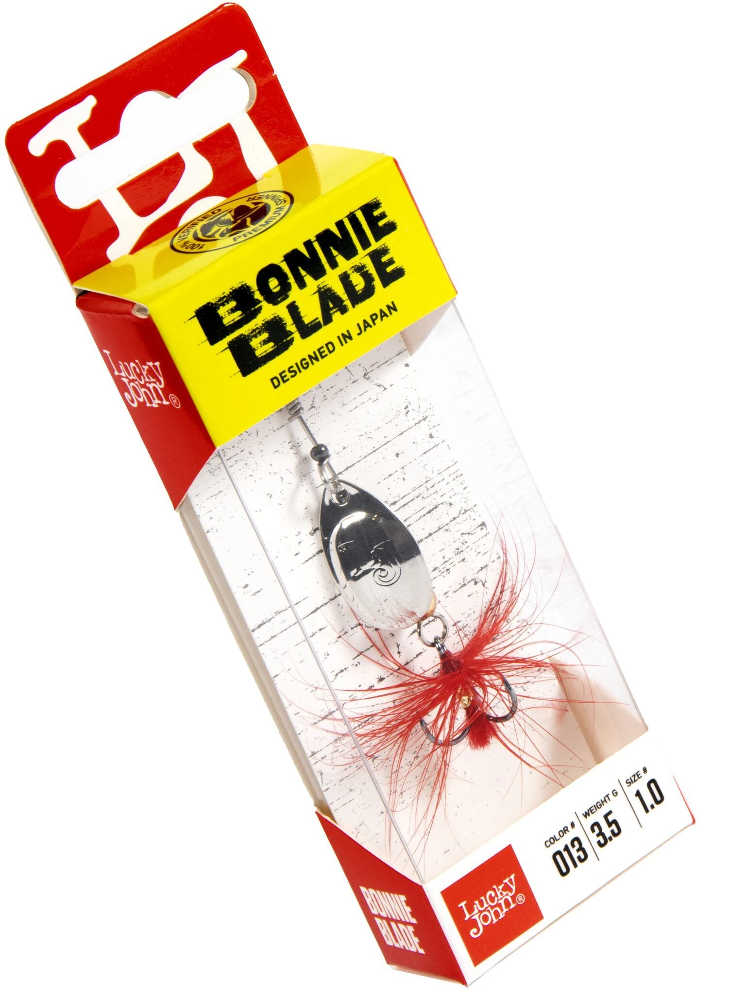 Вращающаяся Блесна Lucky John Bonnie Blade №1 3,5 гр 013   LJBB01-013 — крупный план
	                                    1